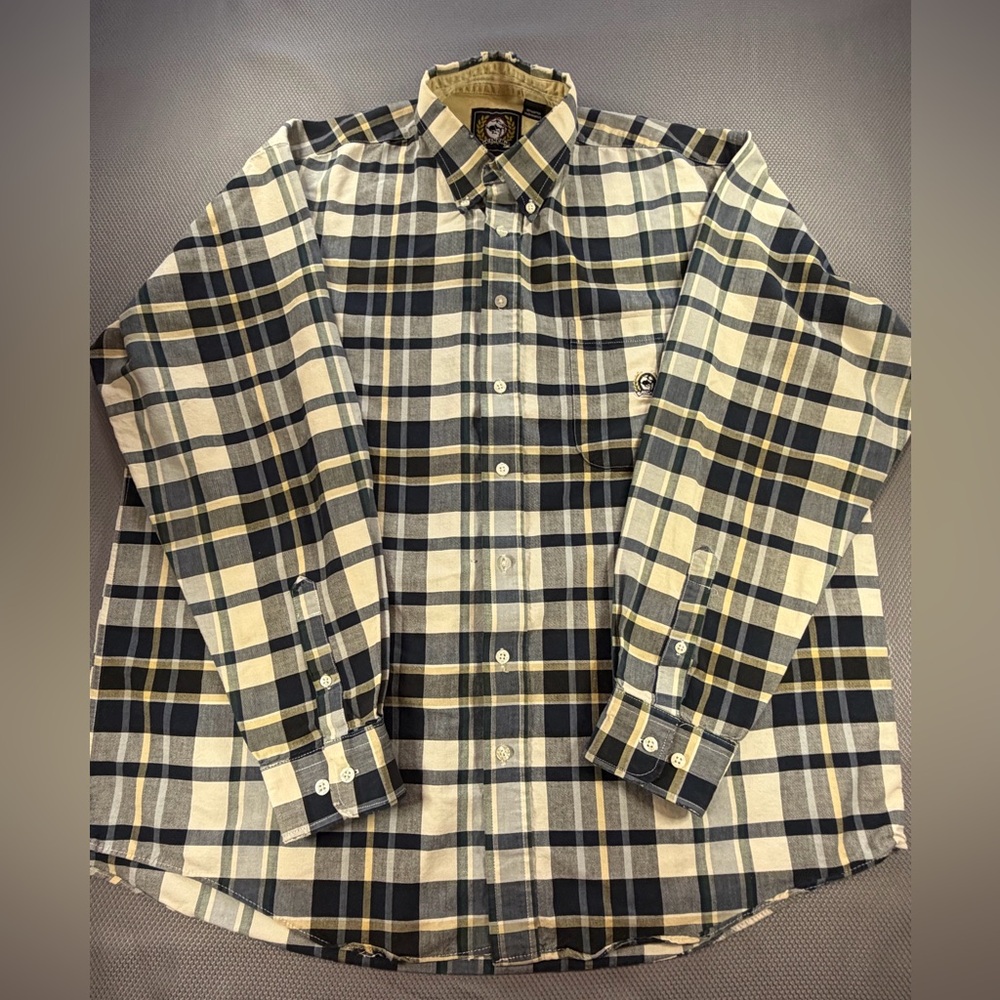 Cinch Men’s XL Western Plaid Button Down Shirt